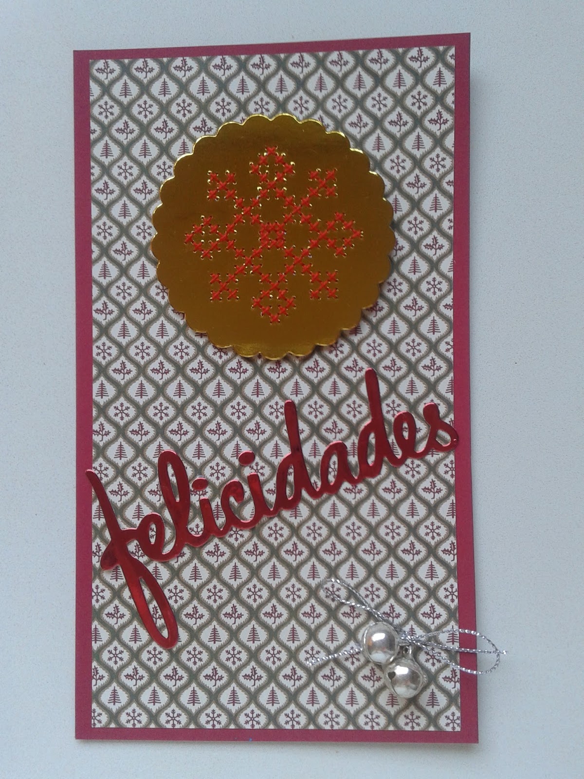 Llueve en mi cocina: Reto tarjeta con cosido