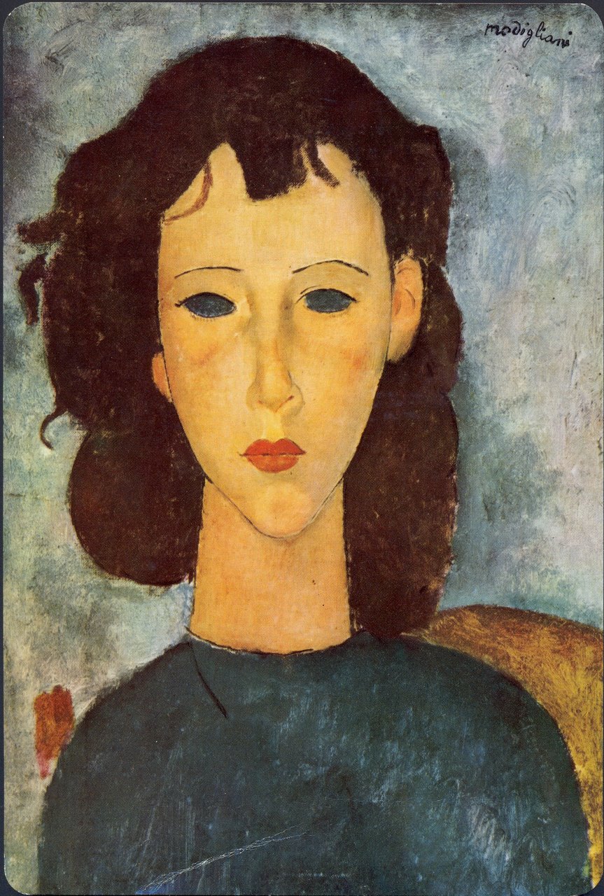 arte felice amedeo modigliani ritratto di bambina