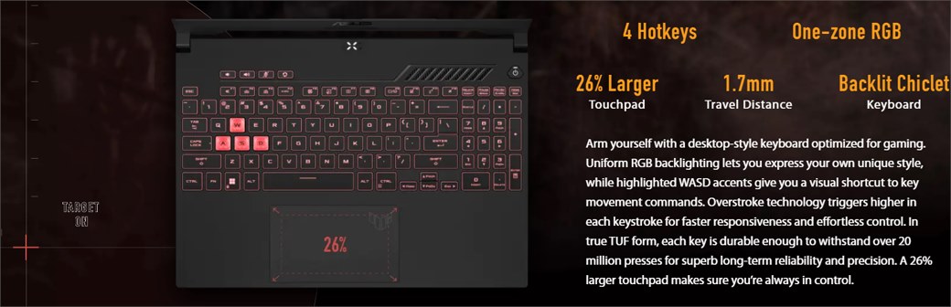 Laptop ASUS TUF Gaming A15 FA507RM-HN018W