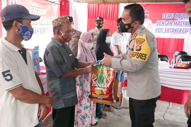 Jaga Keeratan Komunikasi Dengan Warga, Kapolres Barito Timur Laksanakan Temu Kapolres Ke Kecamatan Patangkep Tutui