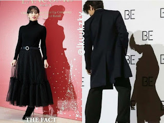 يتحدث مستخدمو الأنترنت حول امتلاك V من bts و  باي سوزي أجمل ظلال  و يأملون في مشاهدتهما في مسلسل معًا