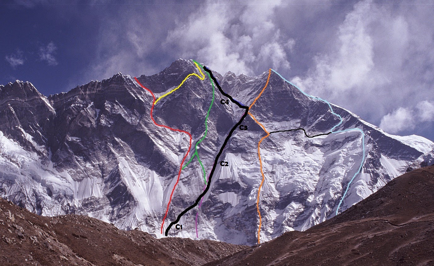 Autumn 2014 Lhotse South Face Makalu Se Ridge Shishapangma Attempts And The Busy Mountains Altitude Altitude