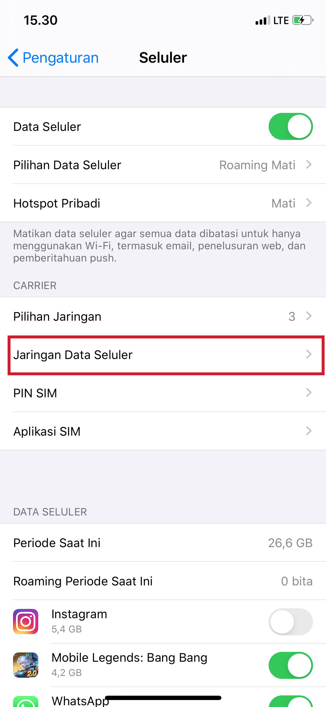 Cara Menampilkan Hotspot Pengguna Kartu 3 Di Iphone