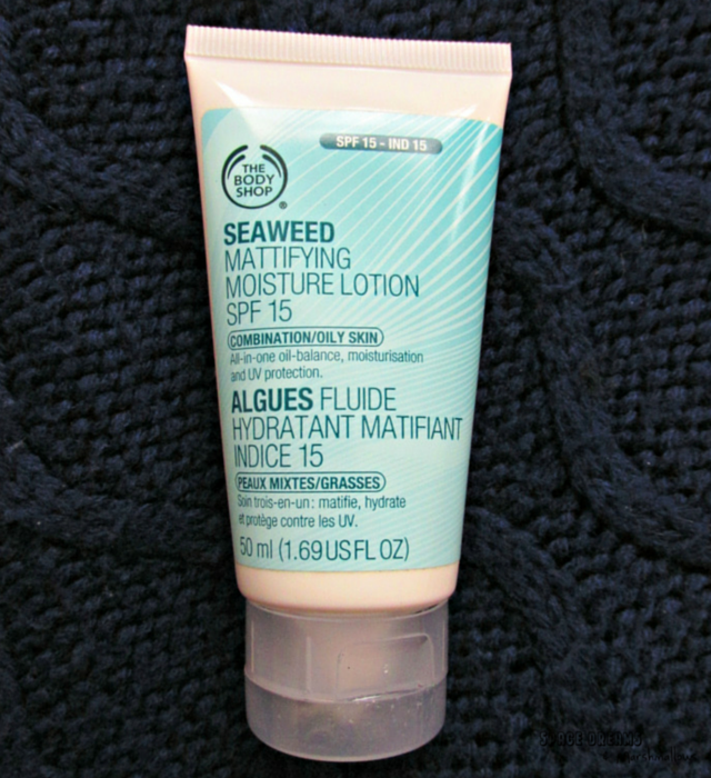 The Body Shop Seaweed Mattifying Moisture Lotion Review Ciara Sims