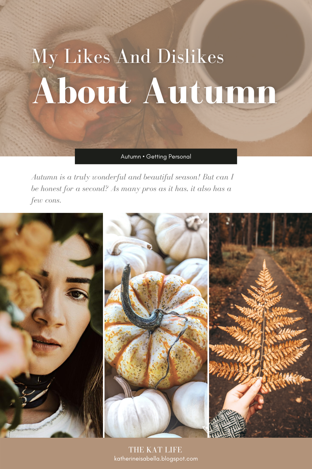 My Likes And Dislikes About Autumn