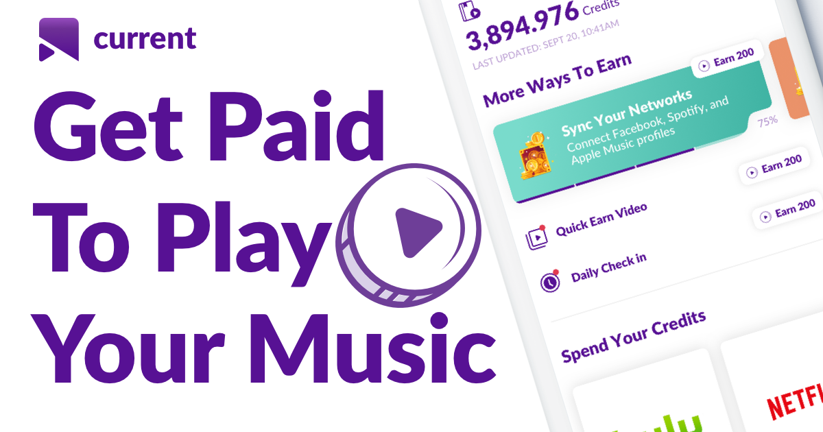 Nghe Nhạc Kiếm Tiền Với App Current Music | App Kiếm Tiền Uy Tín 2021