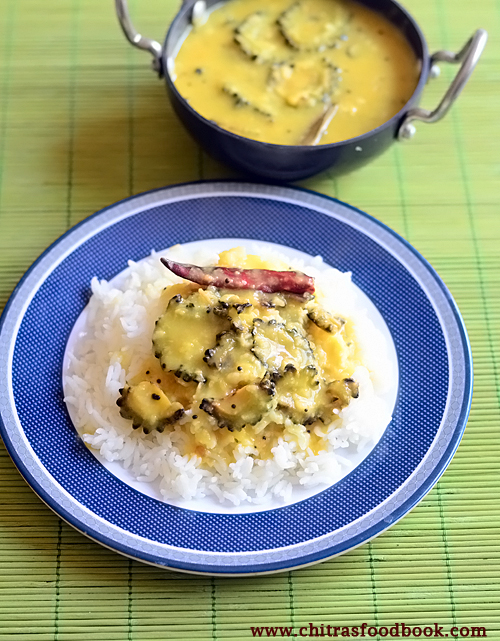 Bengali Tetor Dal Recipe Korolar Dal / Bitter Gourd Dal Recipe