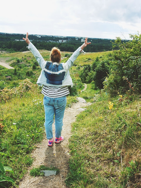 Vanha farkkutakki uuteen uskoon - DIY