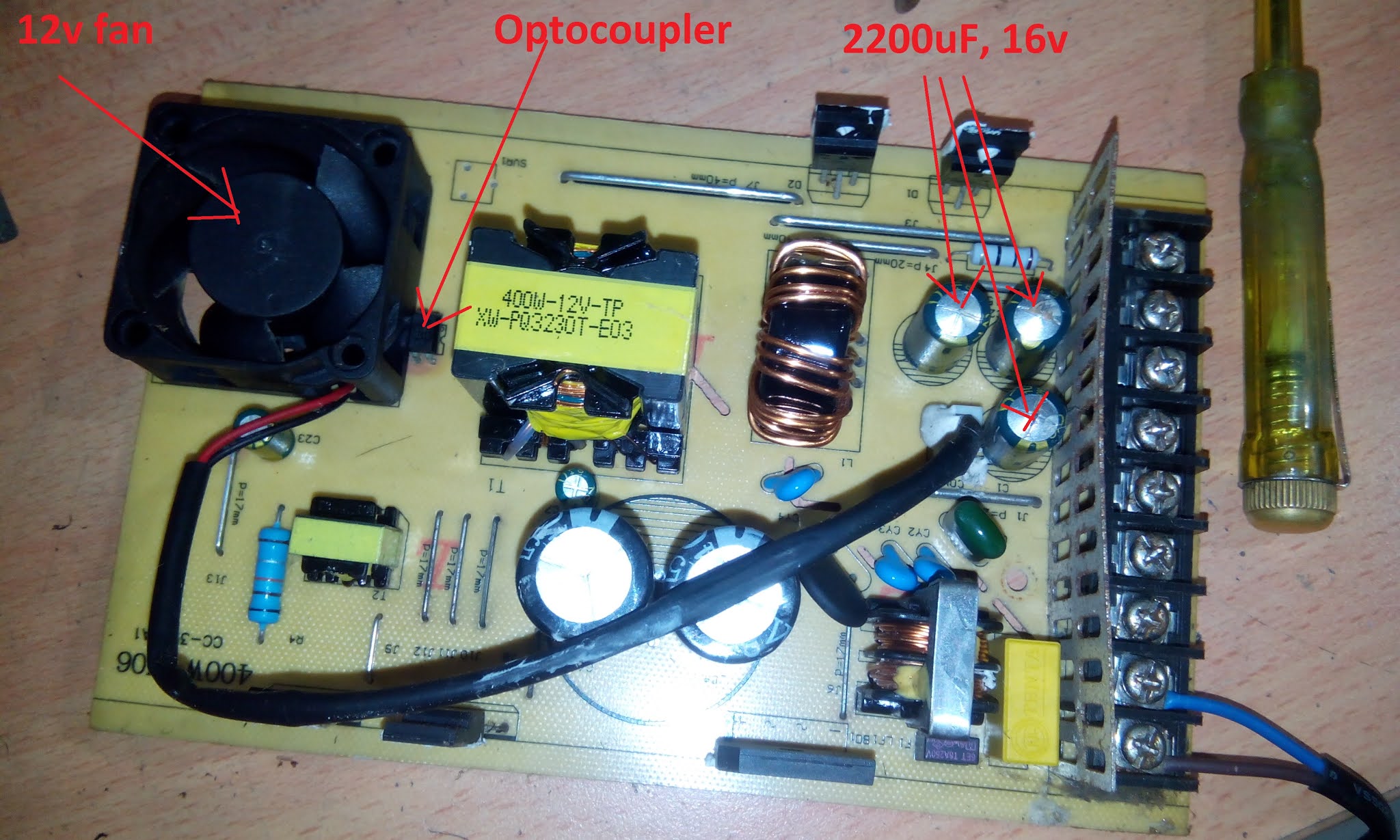 Life Begins at Forty 400W 12V, 33A LED rainproof power supply repair