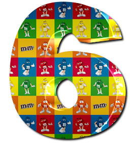 M. Michielin Alphabets: 6 - RED M&M CHOCOLATE ALPHABET PNG, #m&m