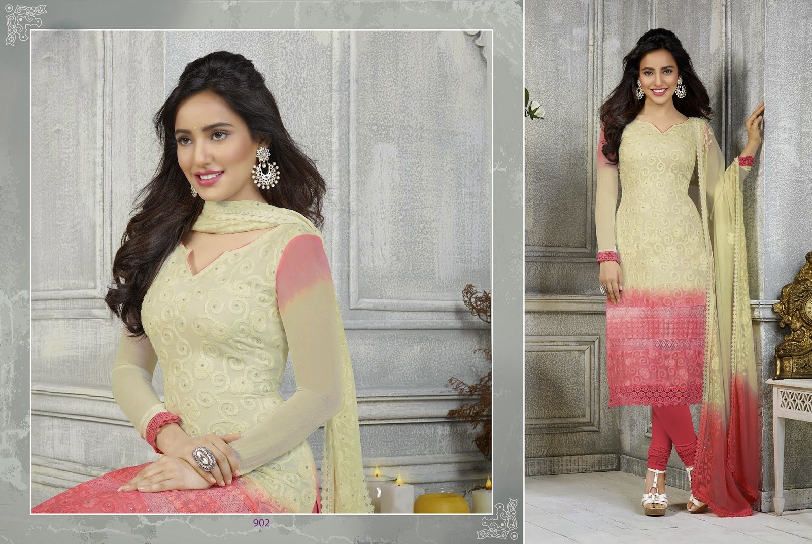 Wholesaler Of Indian Ethnic Women Wear: Neha Sharma In Designer Salwar ...