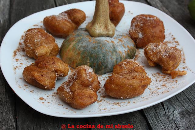  <strong>Buñuelos</strong> de calabaza y canela 