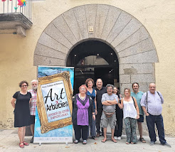 Exposició d´artistes locals d´Arbúcies (Girona). 2021