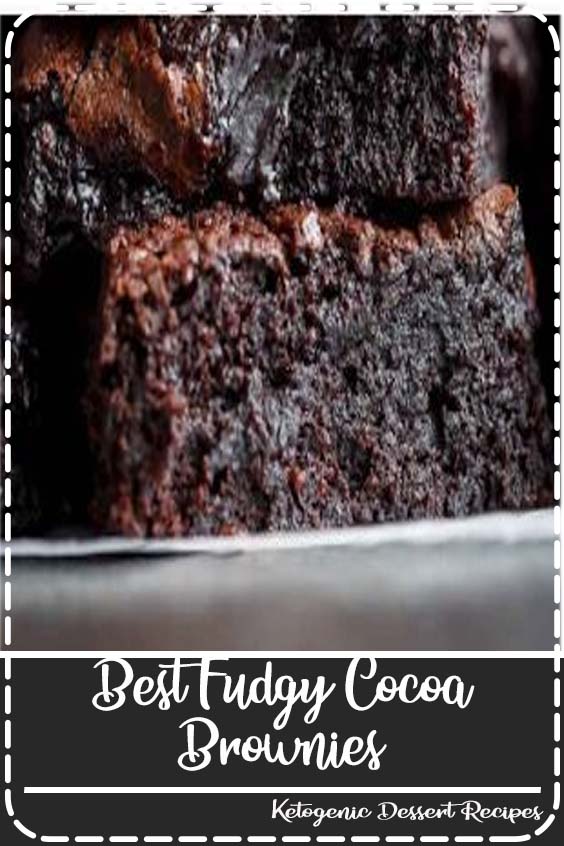 Best Fudgy Cocoa Brownies - Food Genevieve