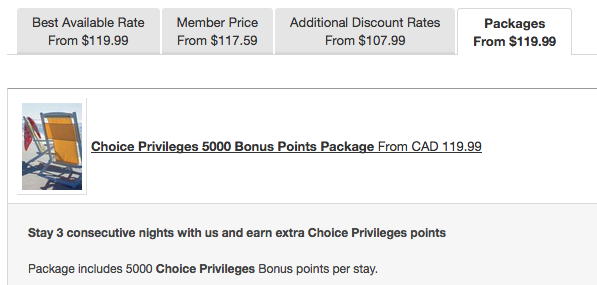 Rewards Canada Working The Choice Hotels Canada Bonuses Of 1 000
