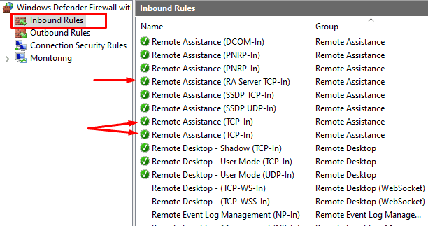 Código de error de escritorio remoto 0x104