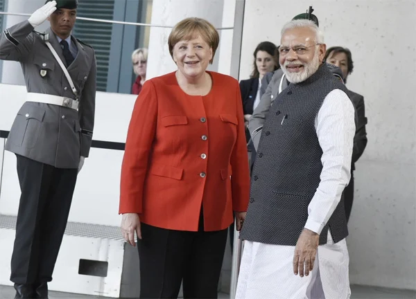 World, Germany, News, Prime Minister, Narendra Modi, Meeting, PM Modi meets German Chancellor Angela Merkel in Berlin