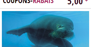 coupon rabais aquarium quebec