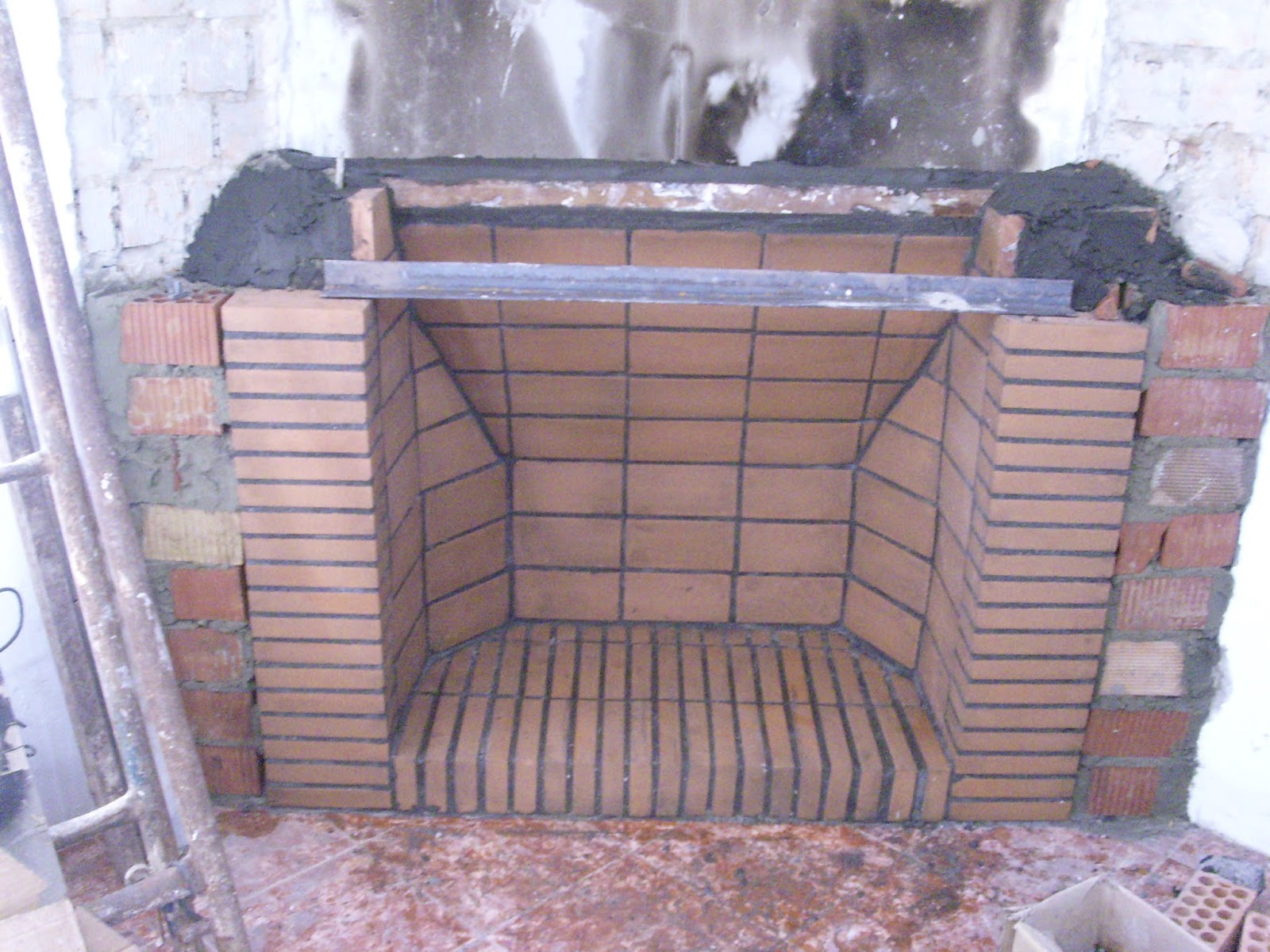 Construcción tradicional geométrica: COMO CONSTRUIR UNA CHIMENEA DE