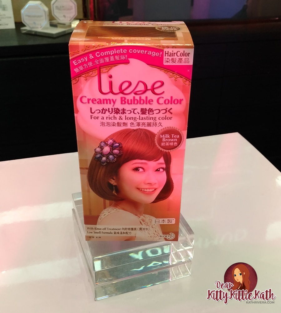 Liese Creamy Bubble Hair Color Now Available in Watsons Dear Kitty