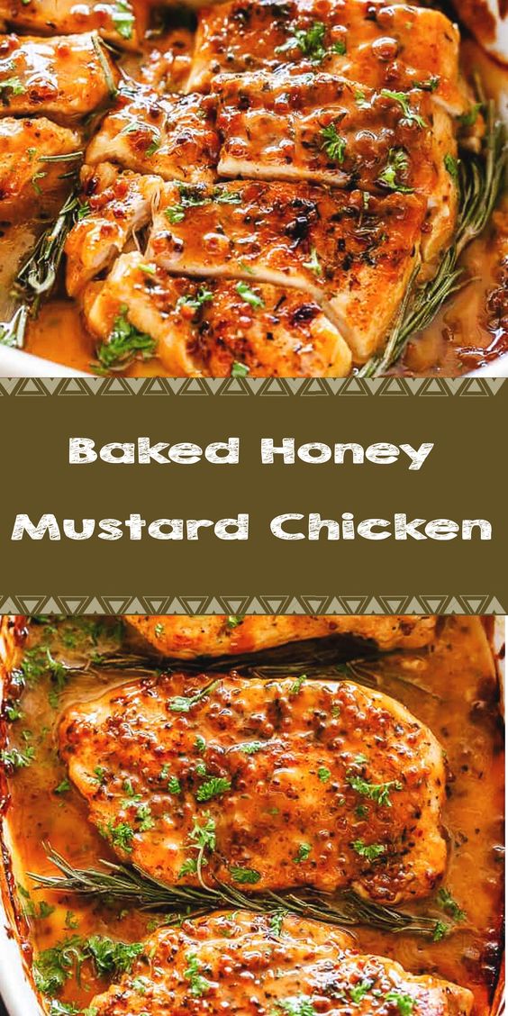 Baked Honey Mustard Chicken - The Family Freezer