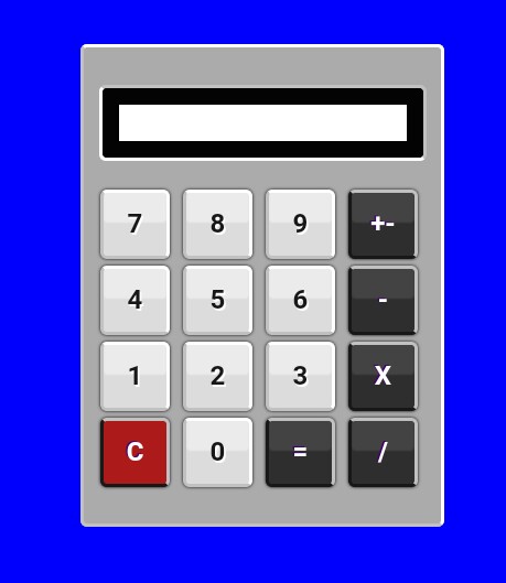 create a calculator with html css