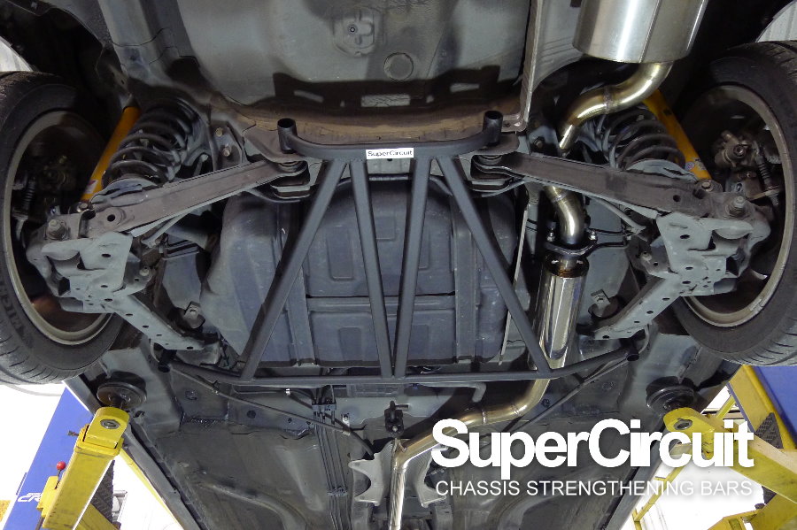 SUPERCIRCUIT CHASSIS STRENGTHENING BARS Honda Civic FD Chassis