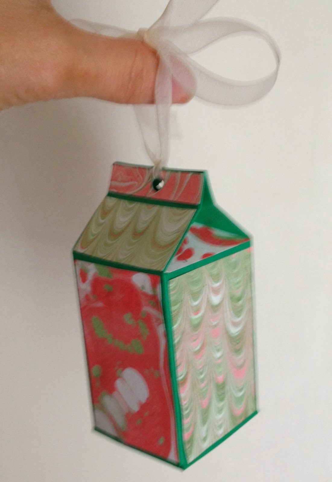Mail me some art Milk Carton House Ornament Swap Due December 2nd