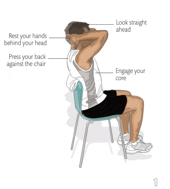 SEATED BACK EXTENSION EXERCISE AND BENEFITS