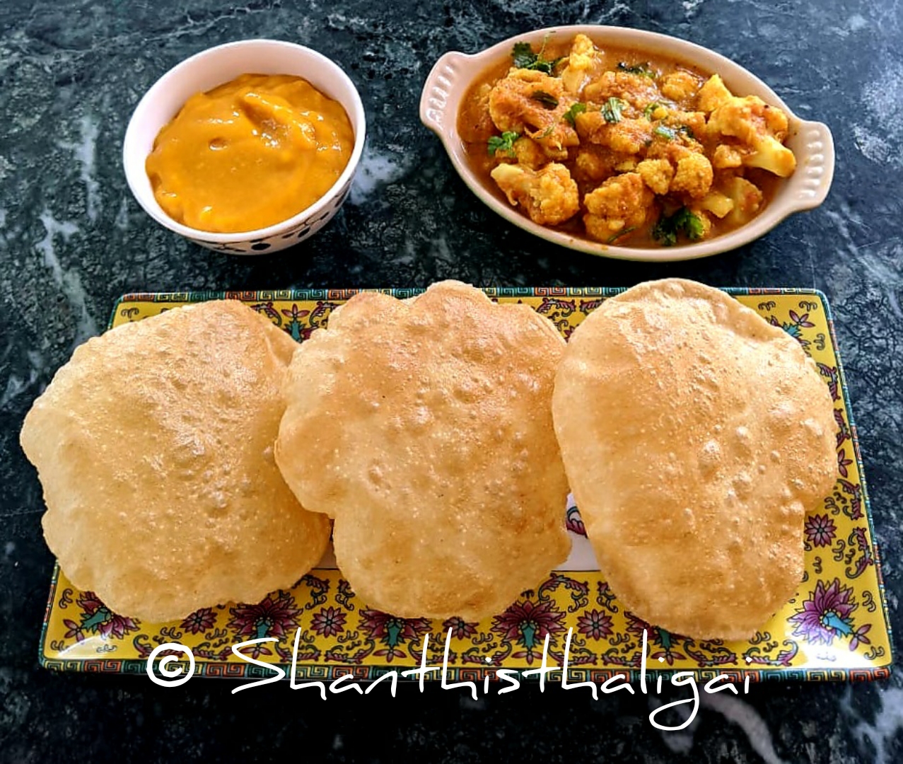 Shanthi Krishnakumar's cook book POORI RECIPE
