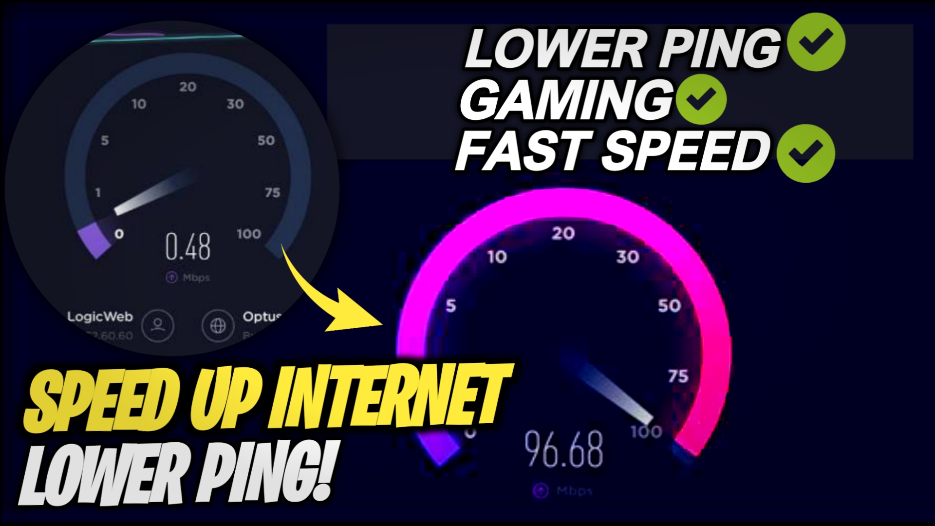 Lower ping