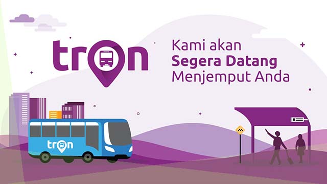 TRON Aplikasi Angkot Online Untuk Naik Angkutan Umum