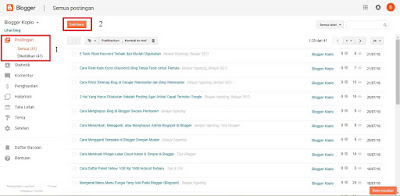 Cara Memposting Artikel di Blogger Lengkap dan Mudah Cara Memposting Artikel di Blogger Lengkap dan Mudah