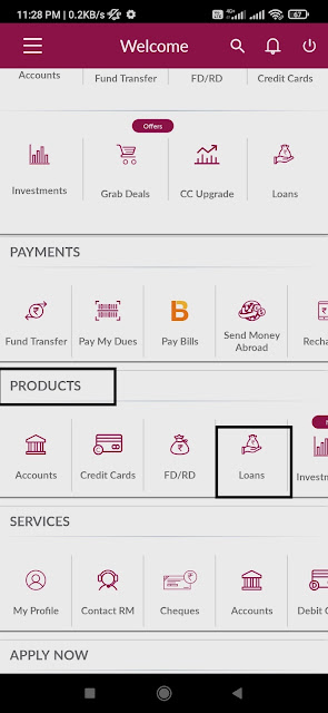 How to apply for personal loan in Axis bank from mobile application