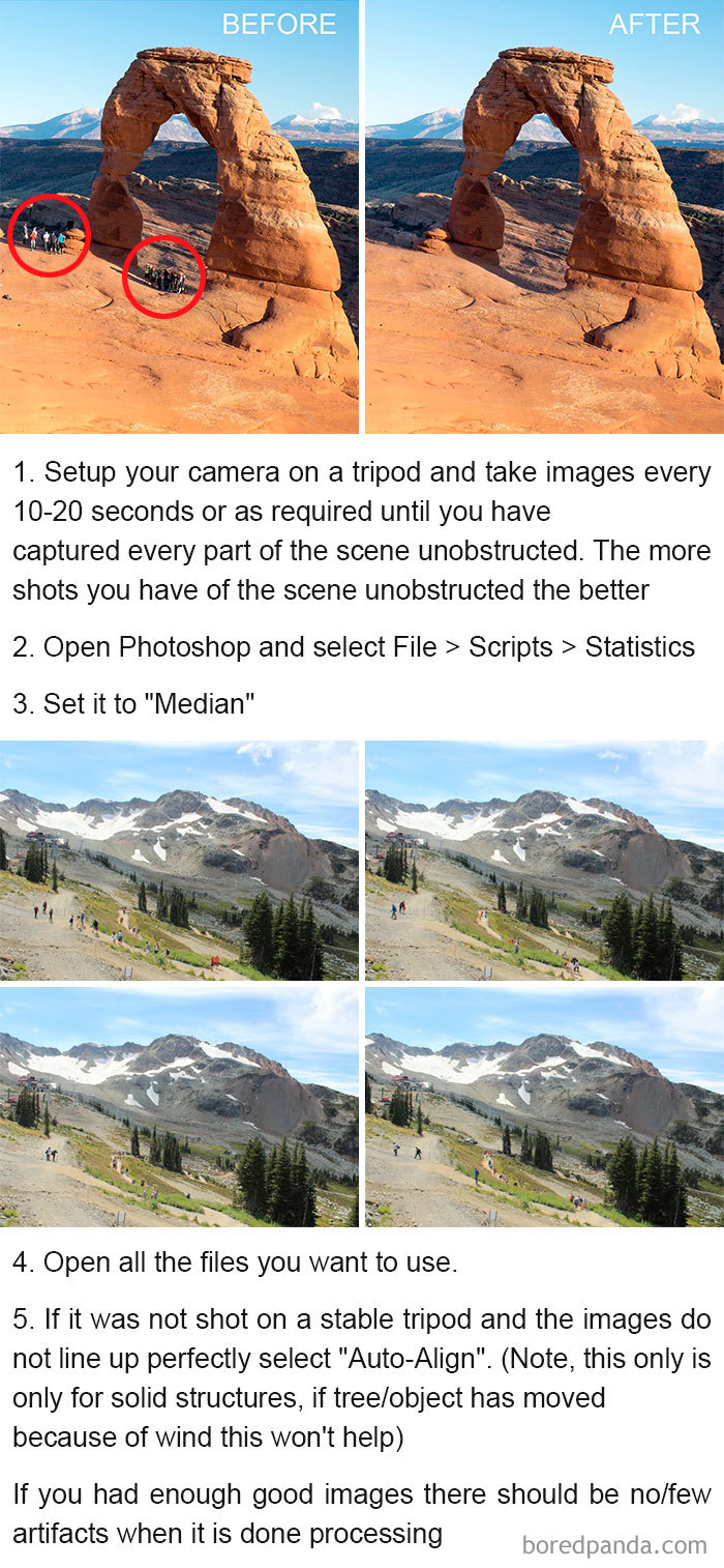 #10 Remove Tourists From Your Pictures Using These Simple Steps - 10 Genius Camera Hacks That Will Greatly Improve Your Photography Skills In Less Than 3 Minutes #10 Remove Tourists From Your Pictures Using These Simple Steps - 10 Genius Camera Hacks That Will Greatly Improve Your Photography Skills In Less Than 3 Minutes