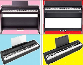 Roland RP701, F701, FP-60X, FP-30X digital piano comparison