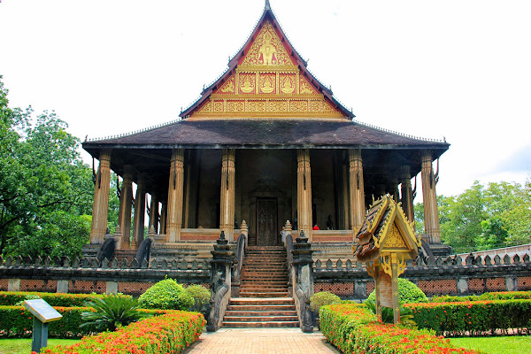 Haw Pha Kaeo Temple in Vientiane