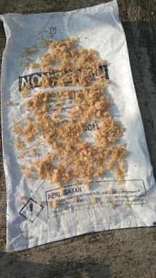 pengeringan nasi sisa karak