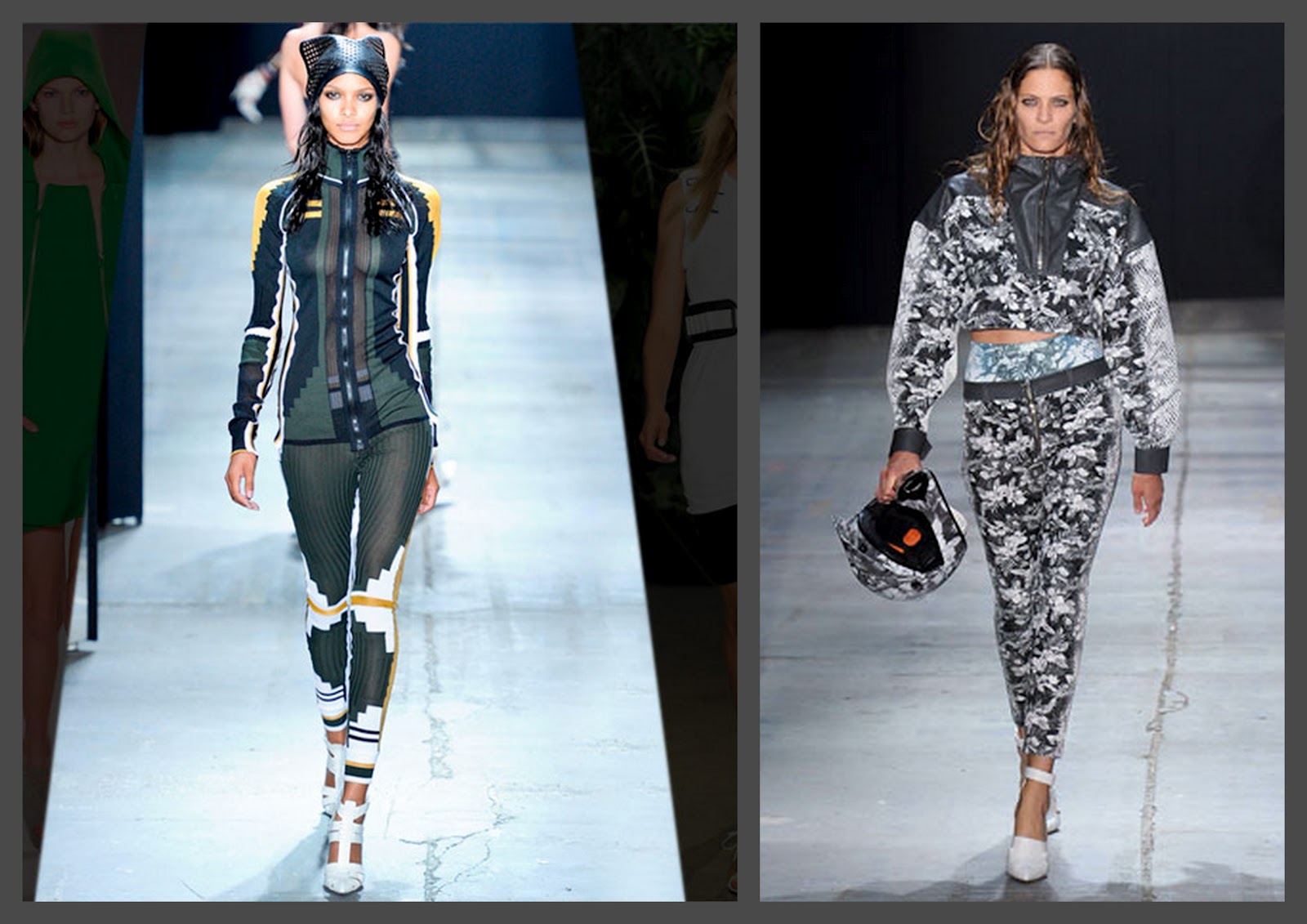Fashion.Health.Happiness.: Sportswear Trends on the Runway!!