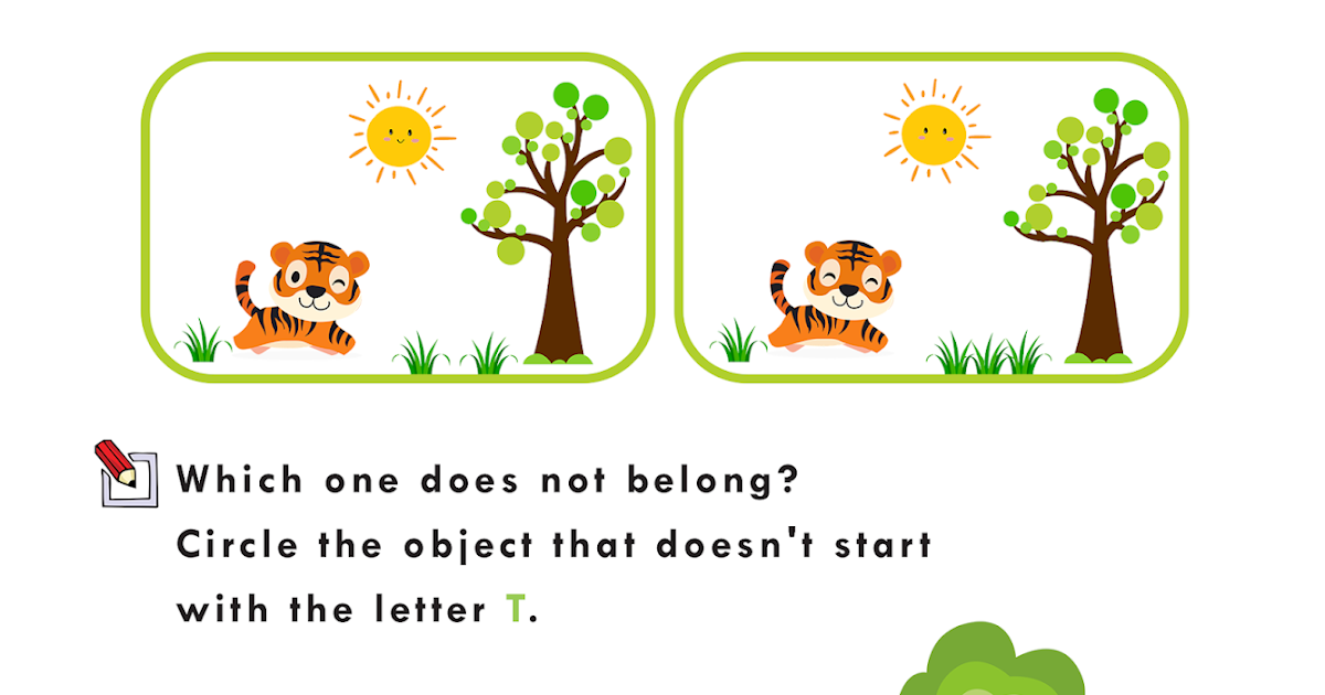 Activity Worksheet -3 Letter -T-