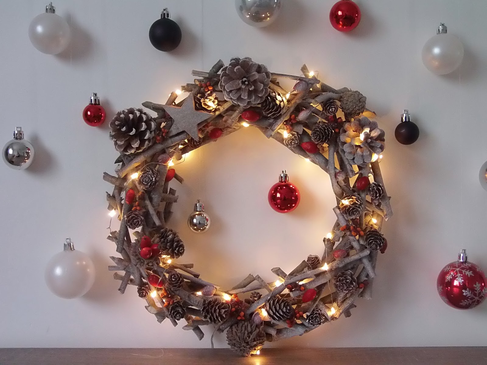 Couronne de Noël esprit nature ! - Truc & Tricks