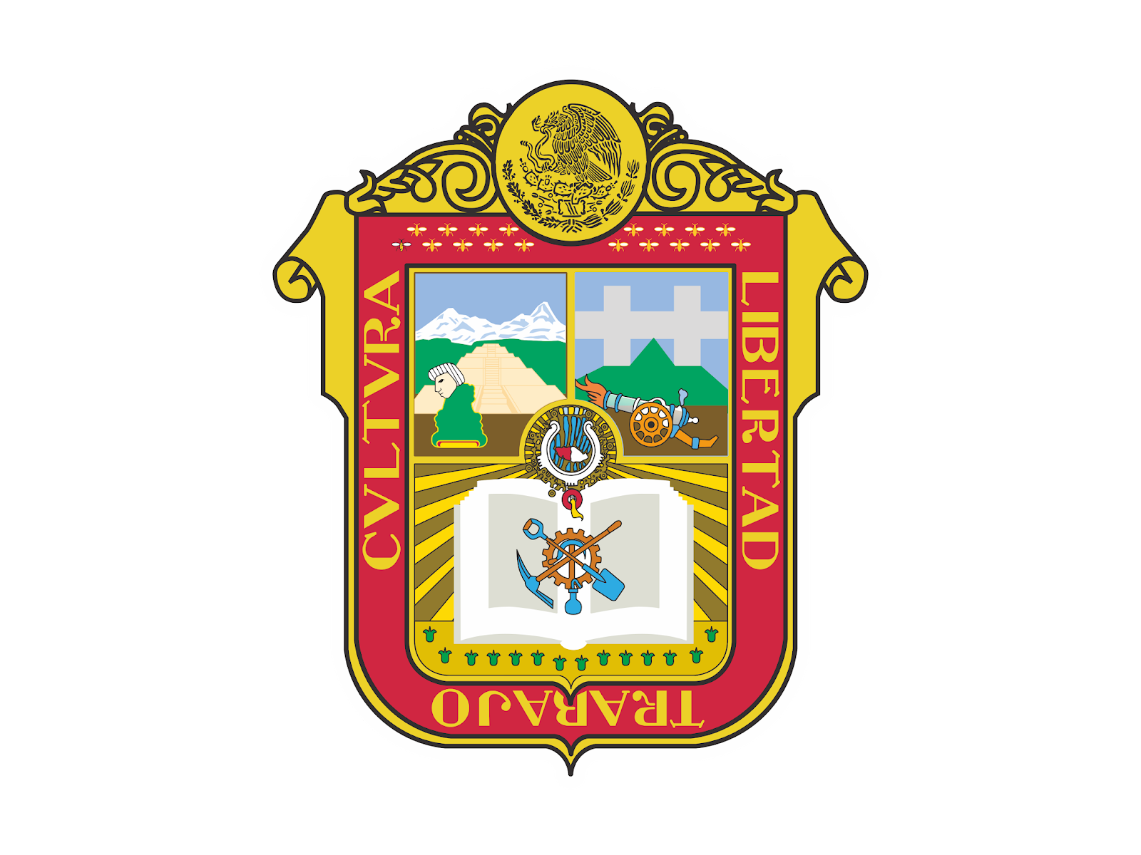 Logo Escudo Del Estado De México Vector Cdr And Png Hd Gudril Logo Tempat Nya Download Logo Cdr