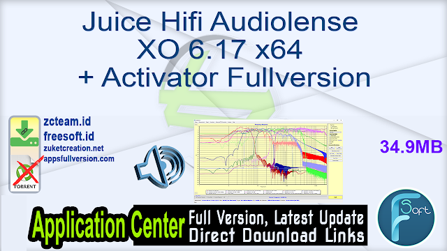 Juice Hifi Audiolense XO 6.17 x64 + Activator Fullversion