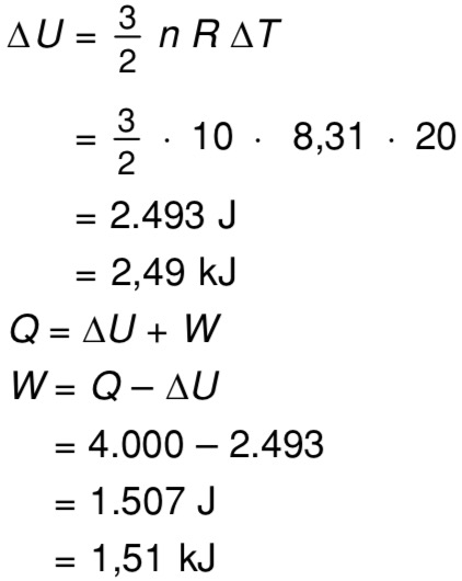 Pada Tekanan Konstan 106 Pa Suhu 10 Mol Gas Helium Naik Dari 20 C Menjadi 0 C Mas Dayat