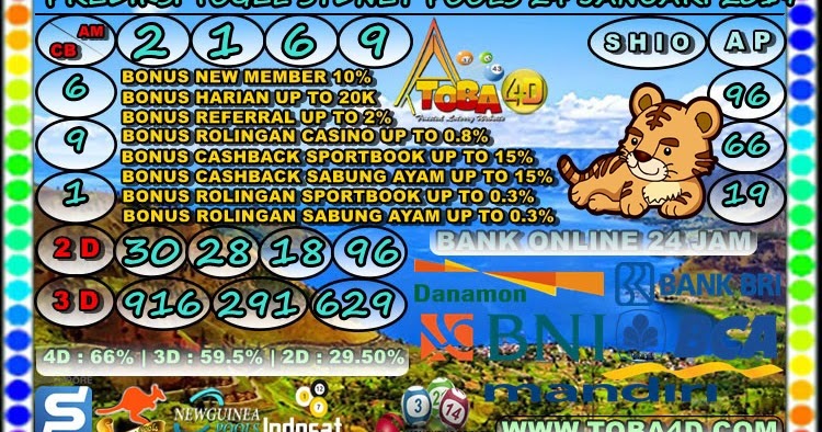 PREDIKSI TOGEL SYDNEY POOLS 24 JANUARI 2019 BERITA TOBA 4D PREDIKSI TOGEL SYDNEY POOLS 24 JANUARI 2019 BERITA TOBA 4D