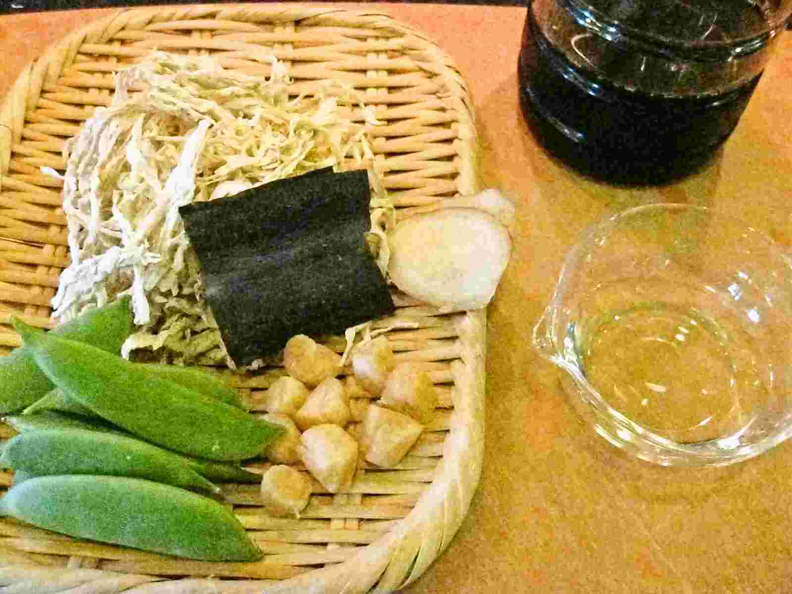 Recipes for Tom Kiriboshidaikon to kaibashira no nibitashi / dried