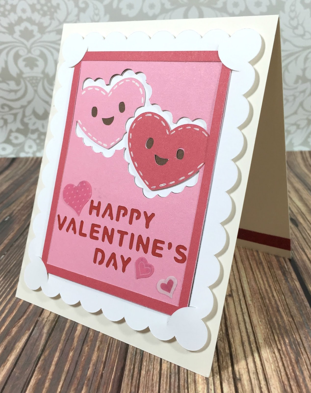 Courtney Lane Designs: Cricut Valentine Heart Card