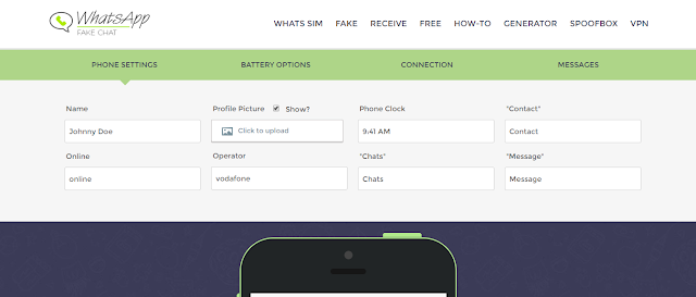 fake whatsapp chat generator online