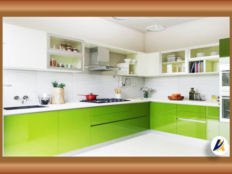 Modern Kitchen Design Patiala | Wooden Wardrobe Design Patiala | Alexa Kitchen