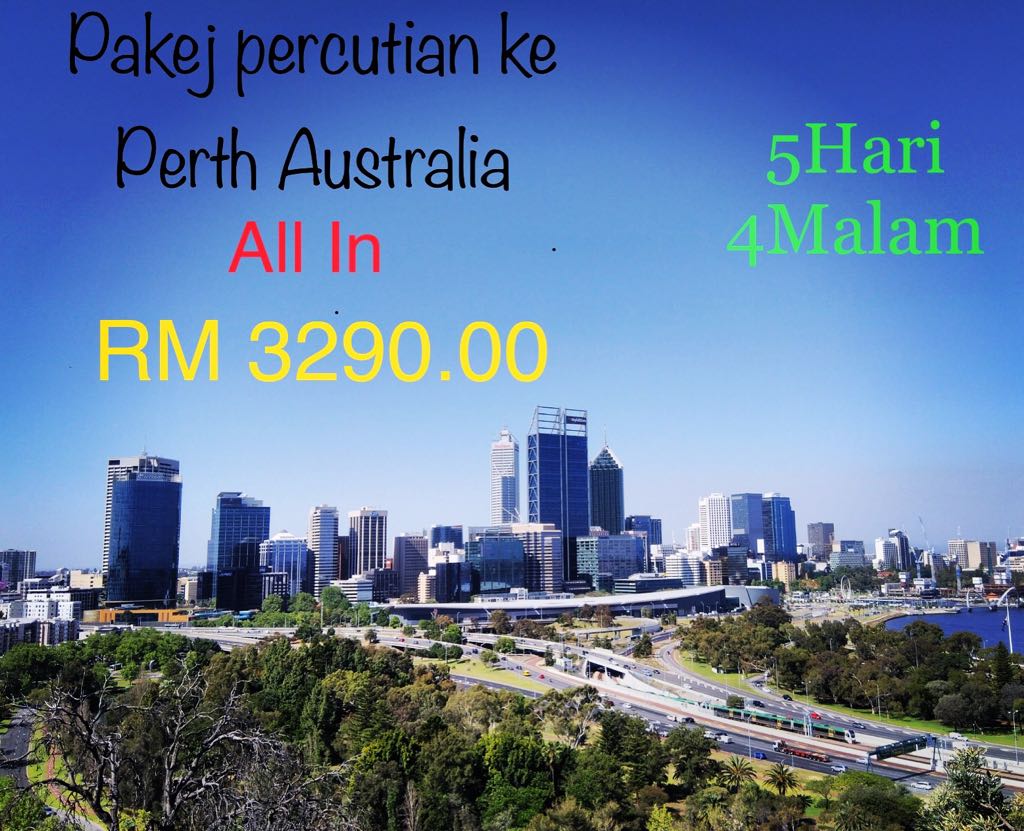 Awesome Trip With Us Pakej Percutian Ke Perth Australia Mac 2019